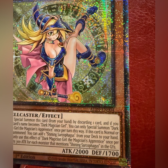 Dark Magician Girl the Magician’s Apprentice ( quarter century super rare ALIN) - Picture 3 of 3